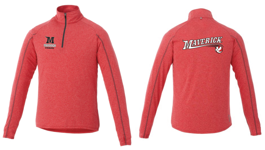 Coach Q-zip HEATHER RED