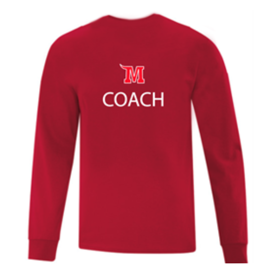 Coach Long Sleeve T-Shirt - Red