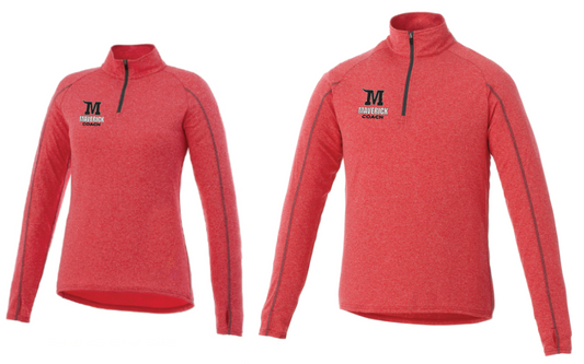 Coach Q-zip HEATHER RED