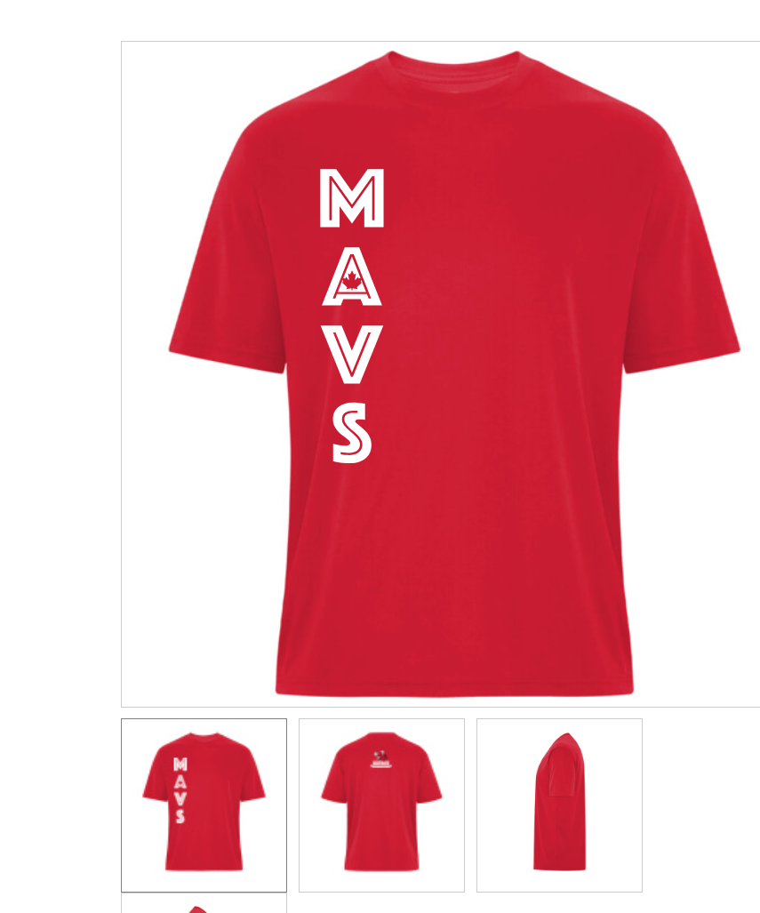 Practice Shirt - Mavs True Red